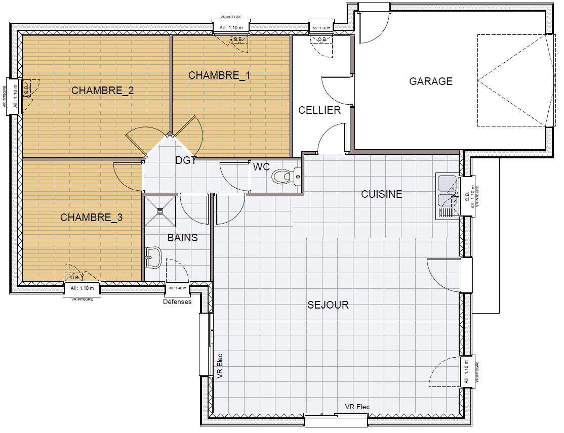 plan maison 200 000 euros