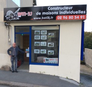 Notre nouvelle agence Bati3J à Dinan est ouverte ! Daniel LECHEVESTRIER est là pour concevoir la maison de vos rêves !